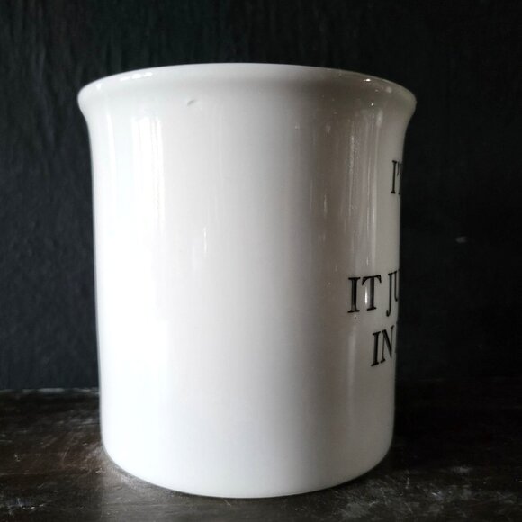 "I'm Still Hot, It Just Comes In Flashes" Ceramic Mug By Kent Pottery, Funny Mug - Picture 3 of 6